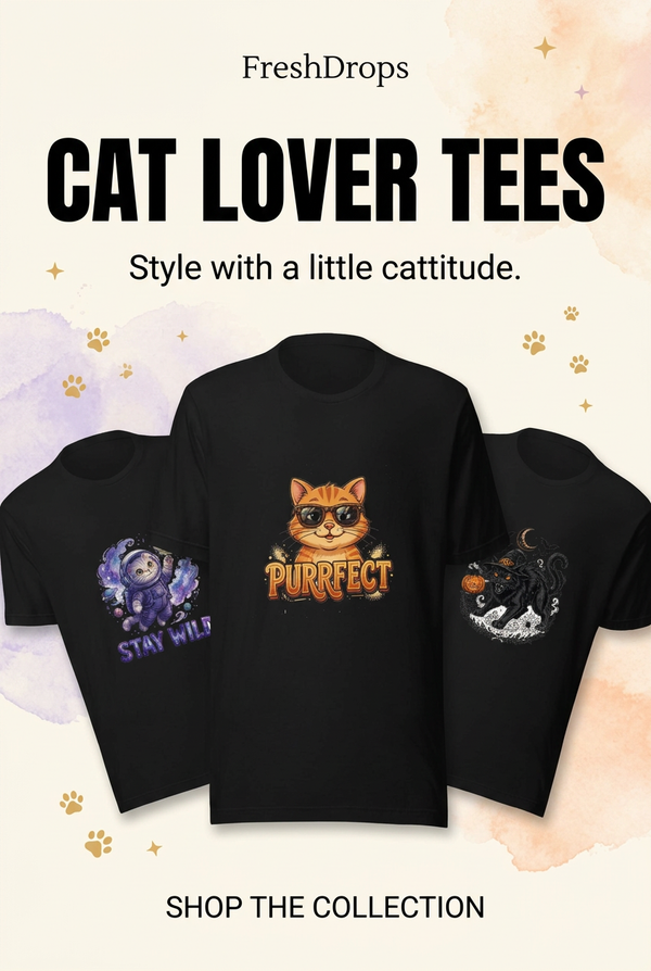 Cat Lover Tees
