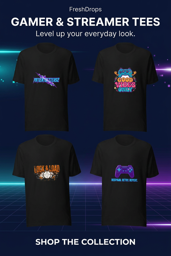 Gamer & Streamer Tees