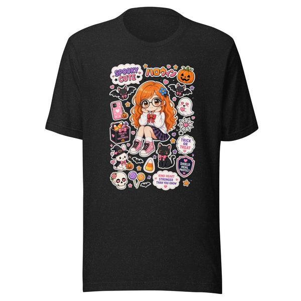 Anime Girl Sticker Bomb Tee